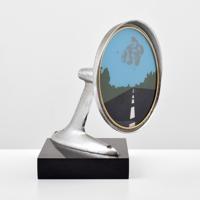 Allan D'Arcangelo Side View Mirror Sculpture - Sold for $1,950 on 02-23-2019 (Lot 90).jpg